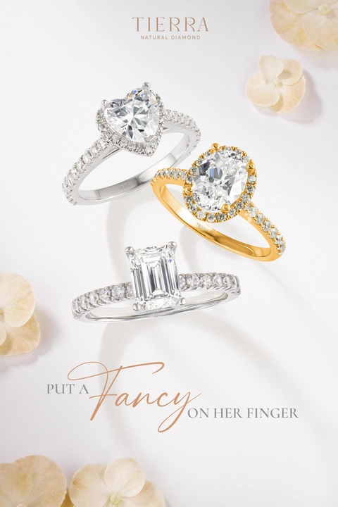 Put a Fancy on her finger - BST Nhẫn cầu hôn chinh phục nàng cá tính