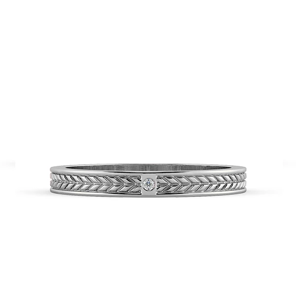 Nhẫn cưới nữ truyền thống NCF1003