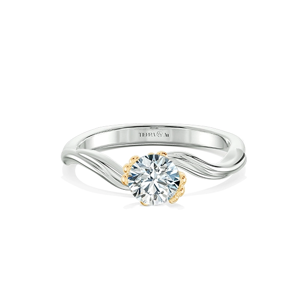 Nhẫn đính hôn Kim cương Mermaid's Shell NCH5302
