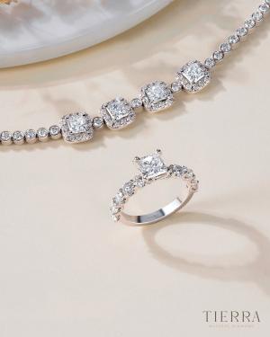 Mẫu dây chuyền vàng tây nữ đẹp nhất tại Tierra Diamond