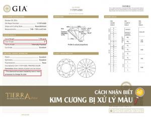 Cách nhận biết nhẫn kim cương thật giả qua màu sắc