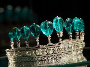 Emerald and Diamond Tiara