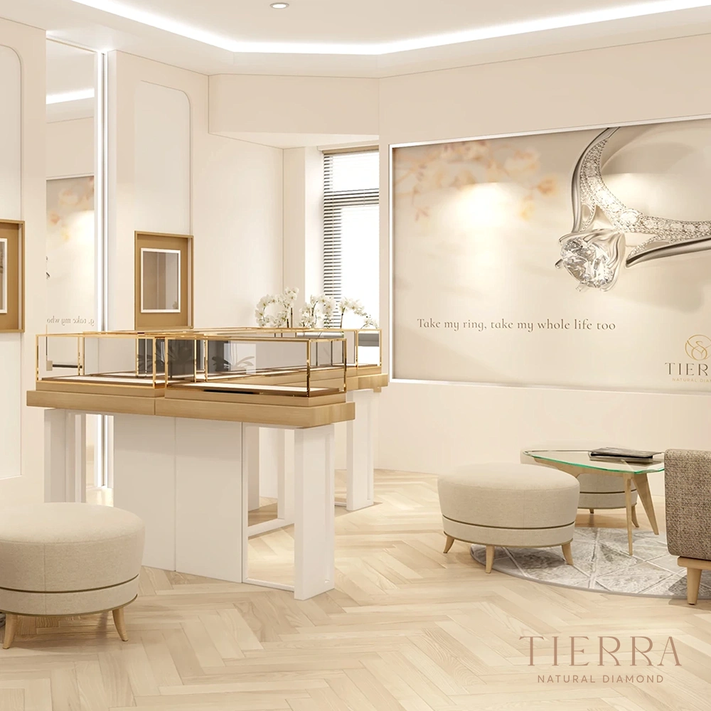 Cửa hàng Tierra với không gian ấm cúng, riêng tư, thoải mái