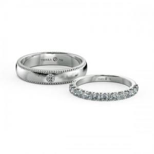 Mẫu nhẫn cưới đẹp Eternity sang trọng với khối kim cương phong phú
