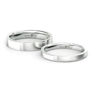 Nhẫn cưới truyền thống đơn giản, sang trọng