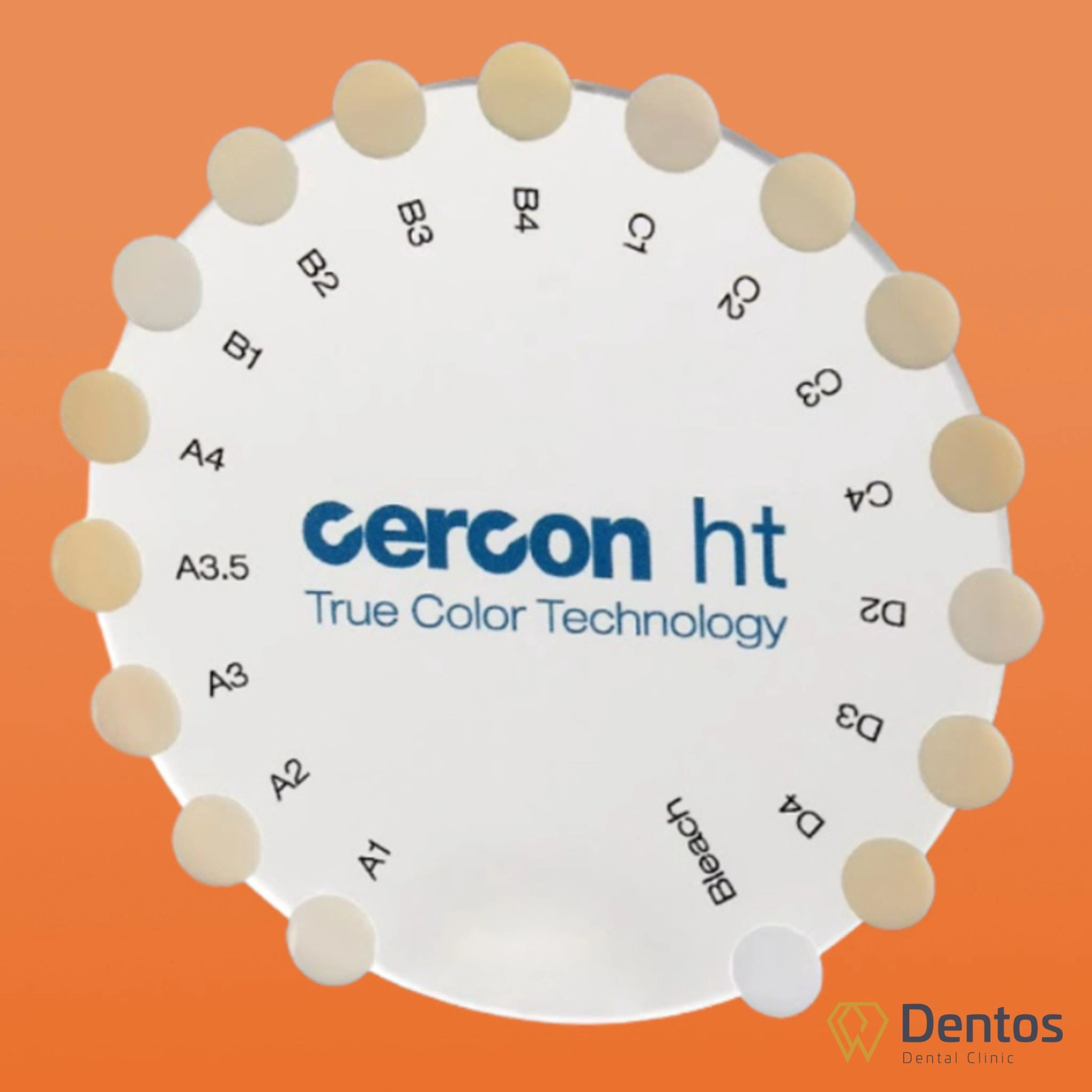 Với công nghệ True Color, Cercon ht được đánh giá là “răng sứ số 1” về độ chính xác màu sắc