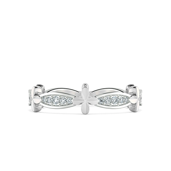 Nhẫn cưới nữ Eternity Petal of Joy NCF0042 1