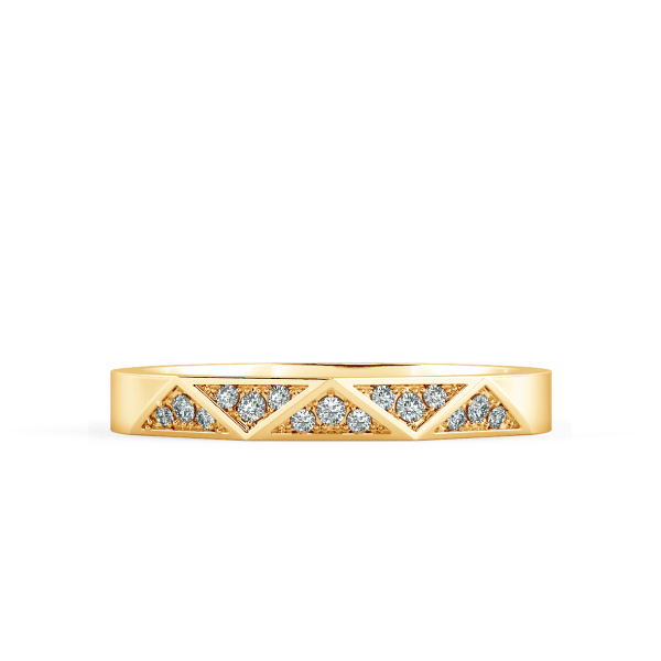 Modern Wedding Band Set NCC2041 2