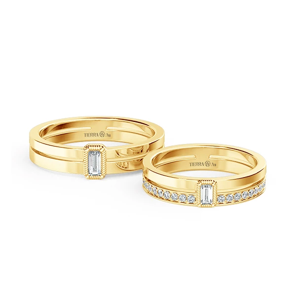 Vintage Wedding Band Set NCC9004 1