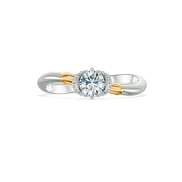 Nhẫn đính hôn Kim cương Princess Brooch NCH5406 2