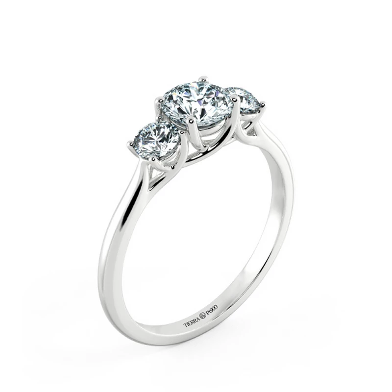 Threestone Classic Engagement Ring NCH3101 4